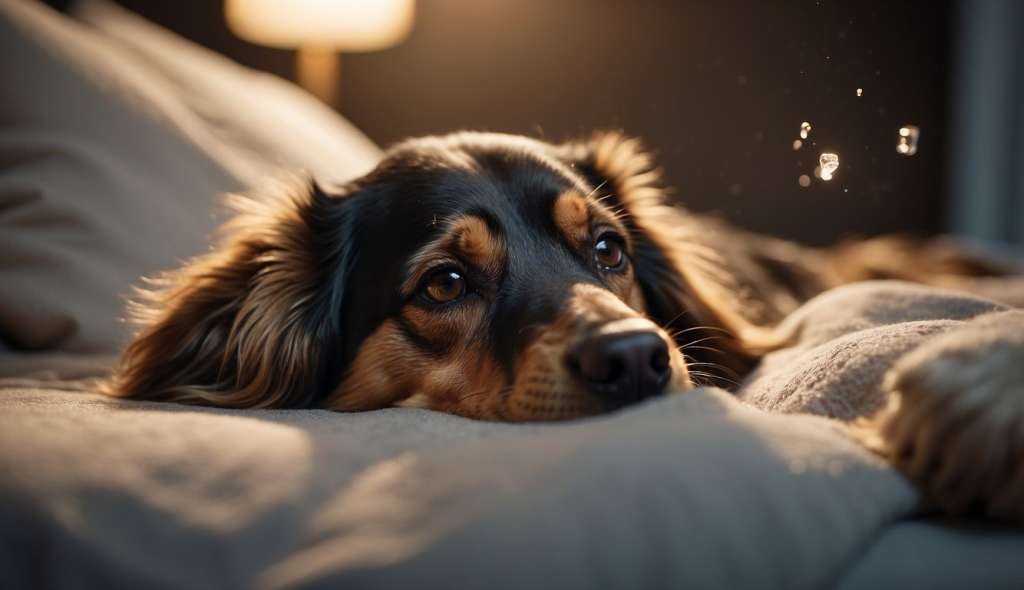 Healthy, happy free flea dog