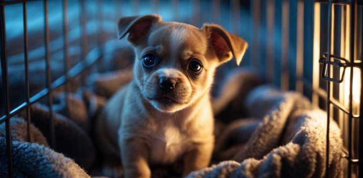 Puppy Cries In Crate At Night: Solutions & Comfort For New Owners