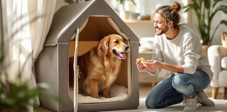 How to Crate Train an Older Dog With Kindness