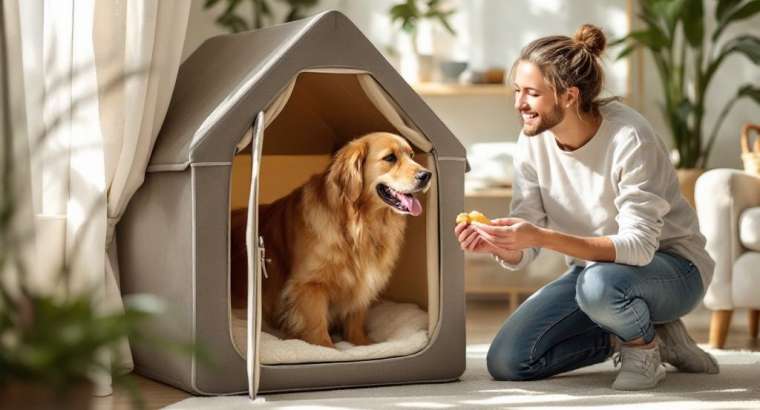 How to Crate Train an Older Dog With Kindness