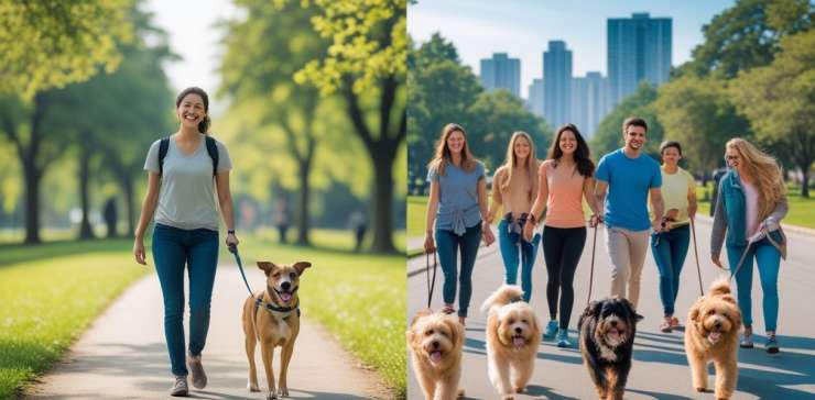 How to Decide: Solo or Group Walks for Your Dog?