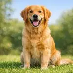 Happy Smiling Golden Retriever