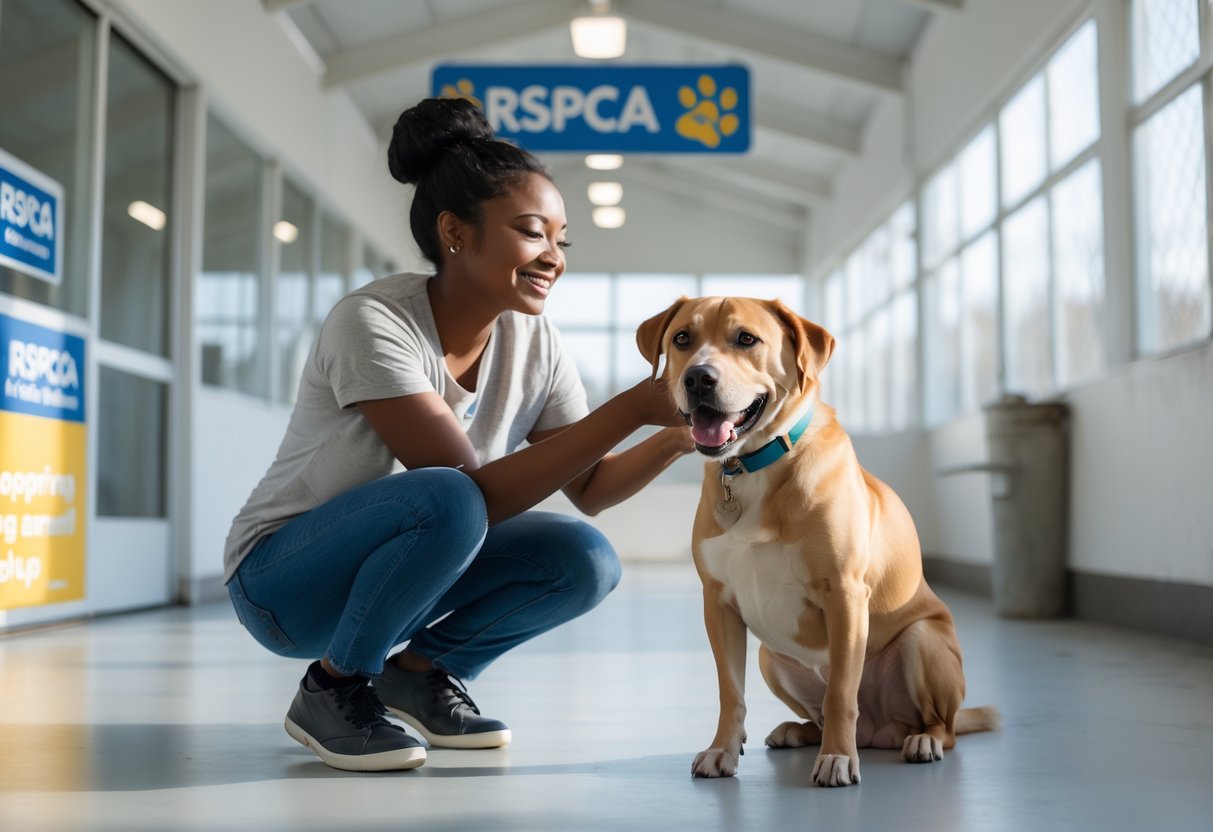 adopting a dog from the RSPCA